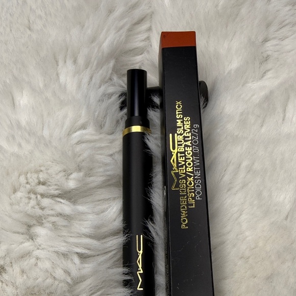 MAC Cosmetics Other - MAC Cosmetics Powder Kiss Velvet Blur Slim Stick Lipstick - Stay Curious